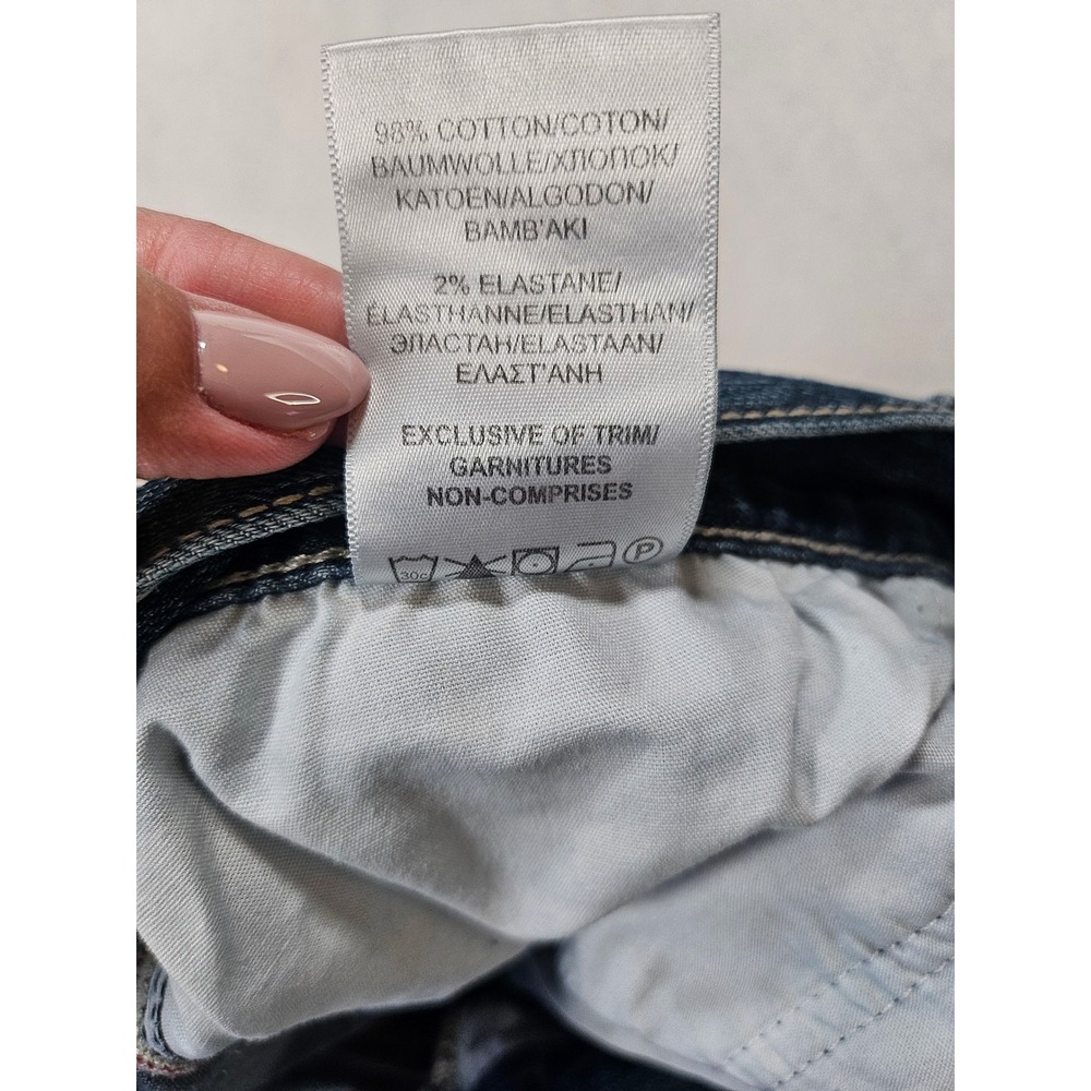 Silver Jeans Co Eddie Relaxed Fit Jeans Mens Size 36 Medium Wash Work Worn - Picture 10 of 16